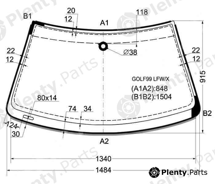  XYG part GOLF-99LFW/X (GOLF99LFWX) Replacement part