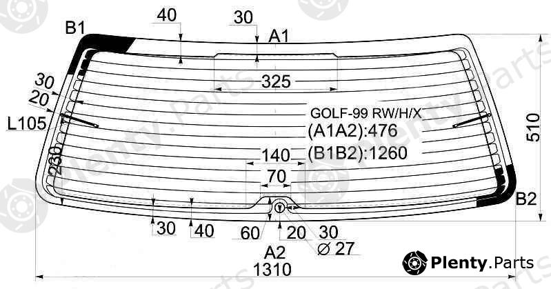  XYG part GOLF-99RW/H/X (GOLF99RWHX) Replacement part