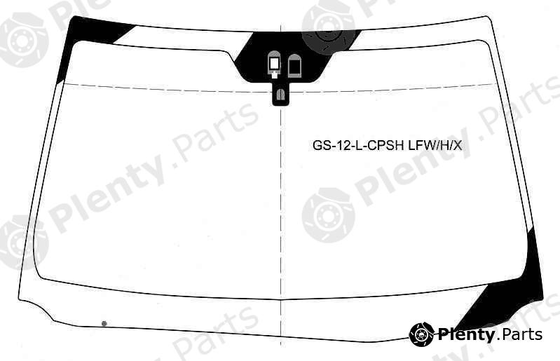  XYG part GS-12-L-CPSHLFW/H/X (GS12LCPSHLFWHX) Replacement part