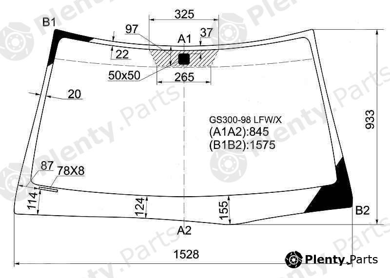  XYG part GS300-98LFW/X (GS30098LFWX) Replacement part