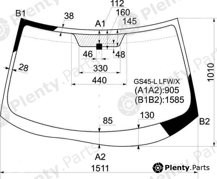  XYG part GS45-LLFW/X (GS45LLFWX) Replacement part