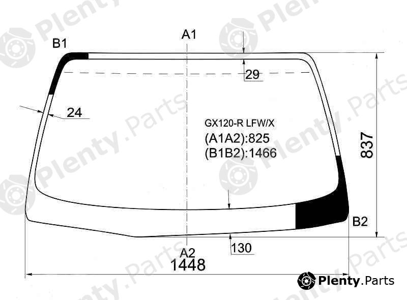  XYG part GX120-RLFW/X (GX120RLFWX) Replacement part