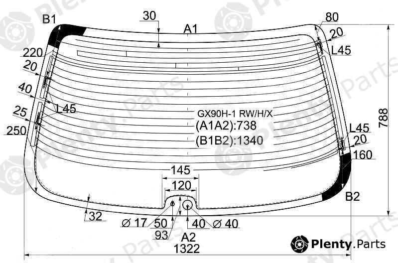  XYG part GX90H-1RW/H/X (GX90H1RWHX) Replacement part
