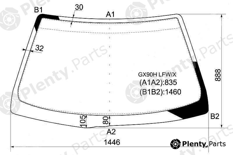  XYG part GX90HLFW/X (GX90HLFWX) Replacement part