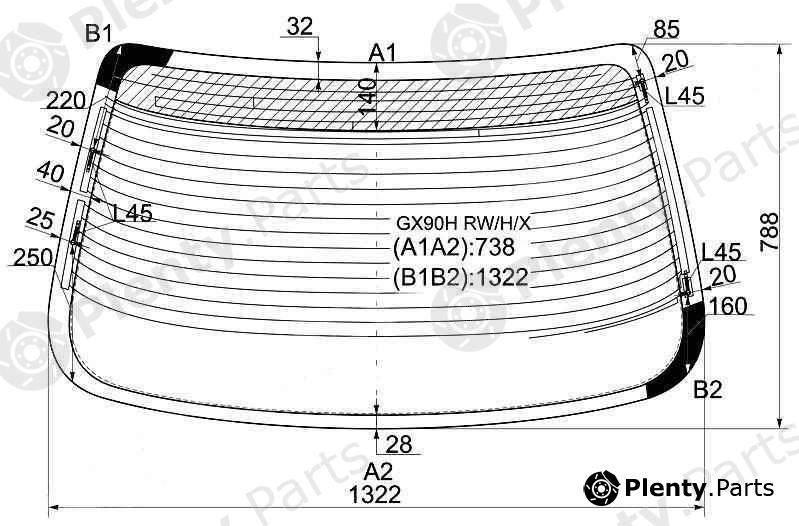  XYG part GX90HRW/H/X (GX90HRWHX) Replacement part