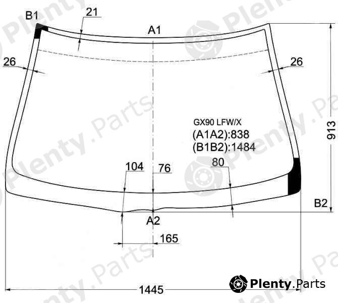  XYG part GX90LFW/X (GX90LFWX) Replacement part