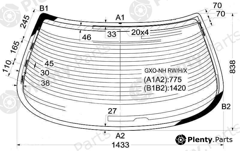  XYG part GXO-NHRW/H/X (GXONHRWHX) Replacement part