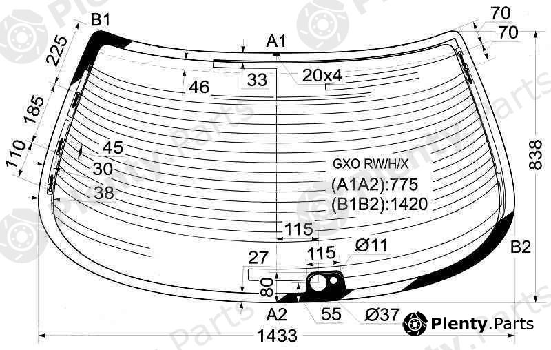  XYG part GXORW/H/X (GXORWHX) Replacement part