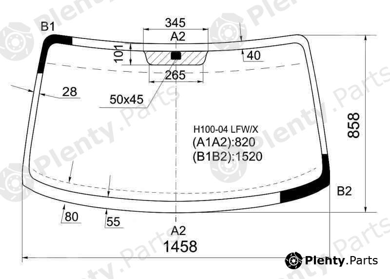 XYG part H100-04LFW/X (H10004LFWX) Replacement part