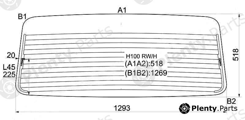  XYG part H100RW/H (H100RWH) Replacement part
