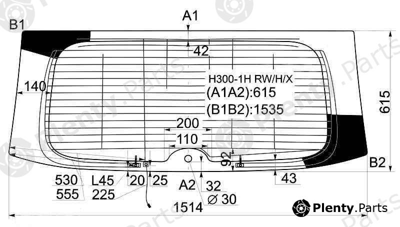  XYG part H300-1HRW/H/X (H3001HRWHX) Replacement part