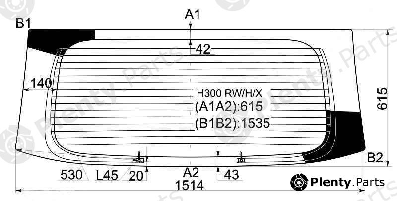 XYG part H300RW/H/X (H300RWHX) Replacement part