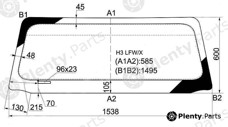  XYG part H3LFW/X (H3LFWX) Replacement part