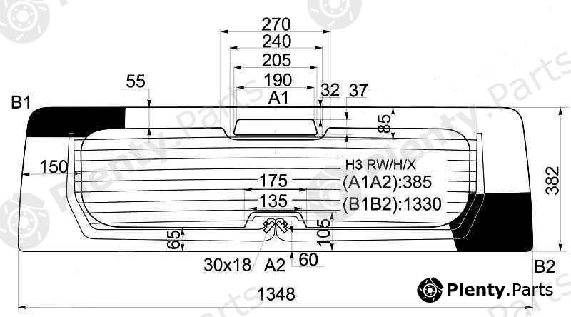  XYG part H3RW/H/X (H3RWHX) Replacement part