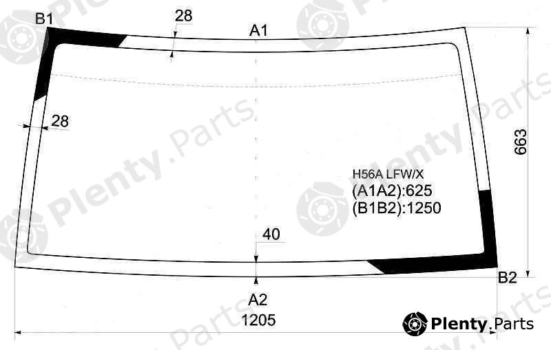  XYG part H56ALFW/X (H56ALFWX) Replacement part
