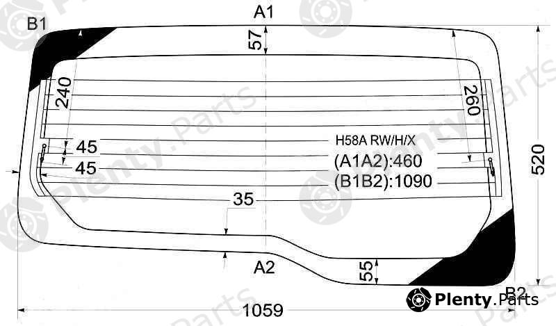  XYG part H58ARW/H/X (H58ARWHX) Replacement part