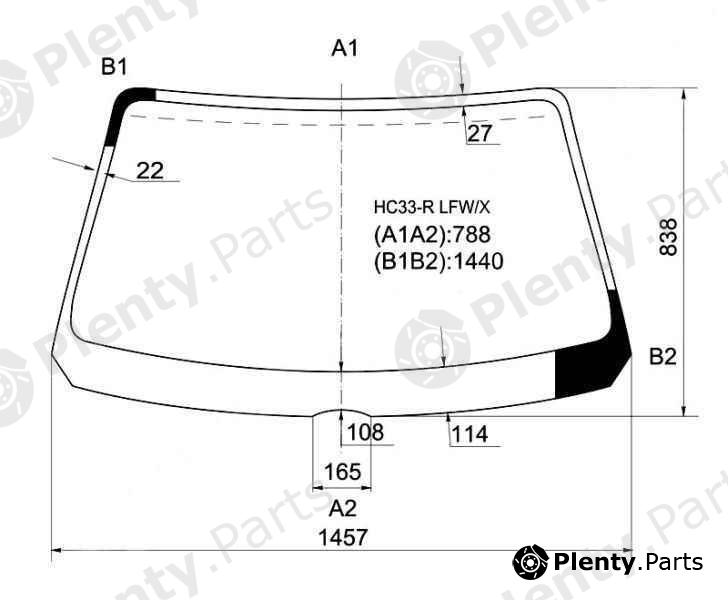  XYG part HC33-RLFW/X (HC33RLFWX) Replacement part