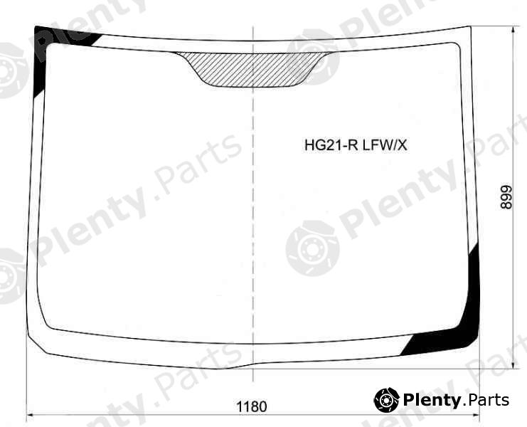  XYG part HG21-RLFW/X (HG21RLFWX) Replacement part