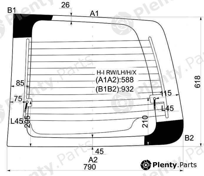  XYG part H-IRW/LH/H/X (HIRWLHHX) Replacement part
