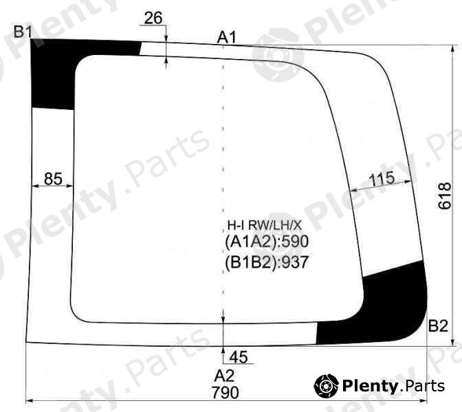 XYG part H-IRW/LH/X (HIRWLHX) Replacement part