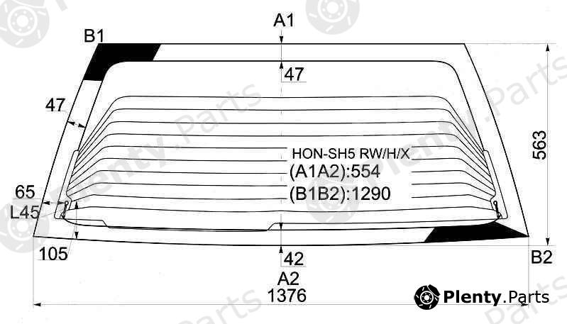  XYG part HON-SH5RW/H/X (HONSH5RWHX) Replacement part