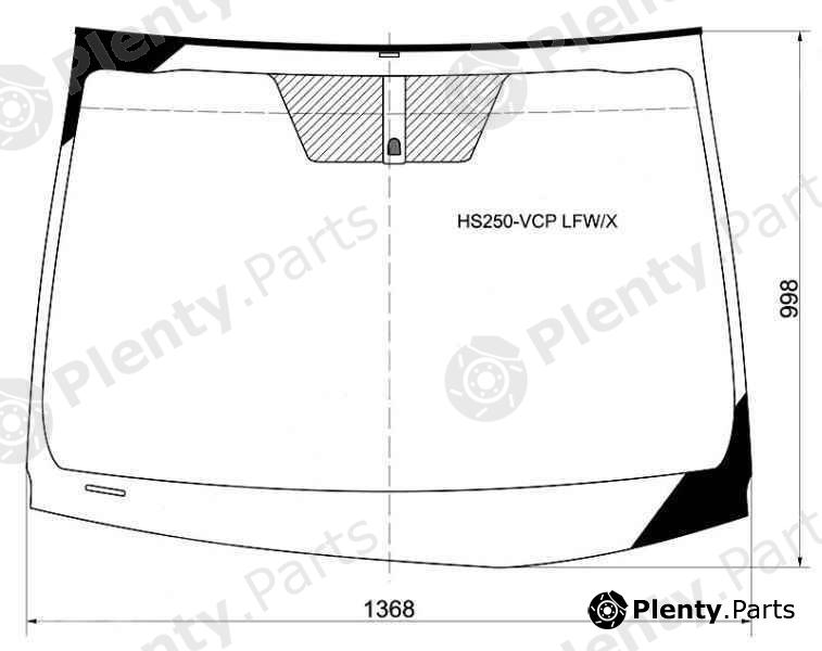  XYG part HS250-VCPLFW/X (HS250VCPLFWX) Replacement part