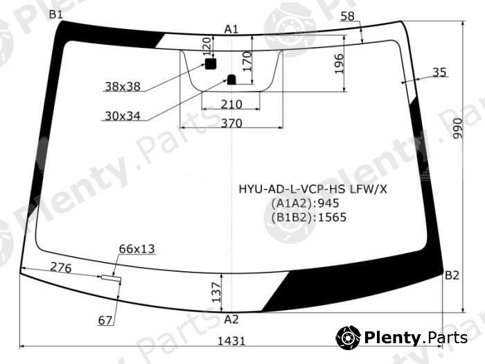  XYG part HYU-AD-L-VCP-HSLFW/X (HYUADLVCPHSLFWX) Replacement part