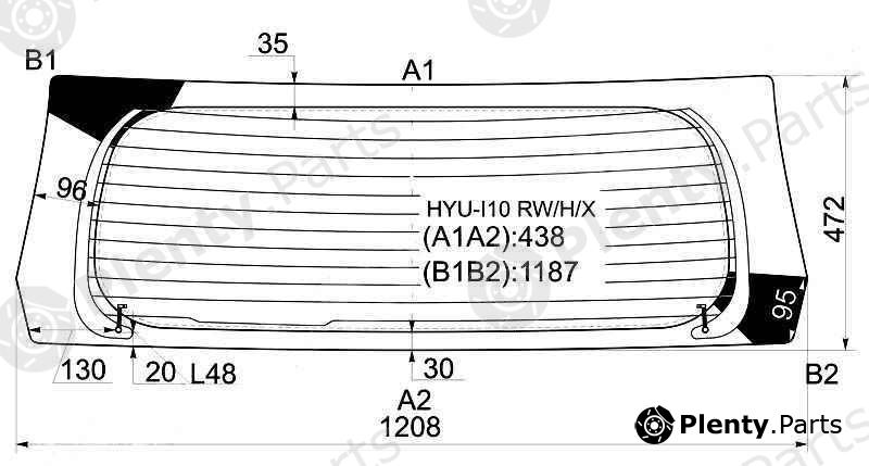  XYG part HYU-I10RW/H/X (HYUI10RWHX) Replacement part
