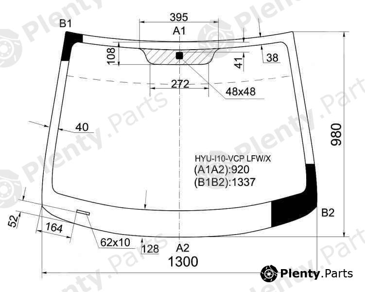 XYG part HYU-I10-VCPLFW/X (HYUI10VCPLFWX) Replacement part