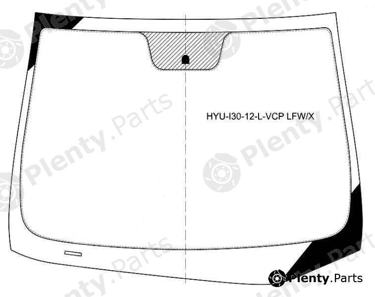  XYG part HYU-I30-12-L-VCPLFW/X (HYUI3012LVCPLFWX) Replacement part