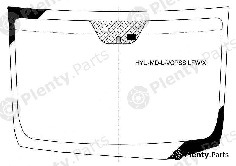  XYG part HYU-MD-L-VCPSSLFW/X (HYUMDLVCPSSLFWX) Replacement part