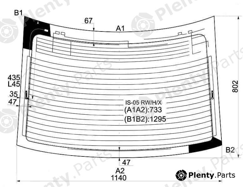  XYG part IS-05RW/H/X (IS05RWHX) Replacement part
