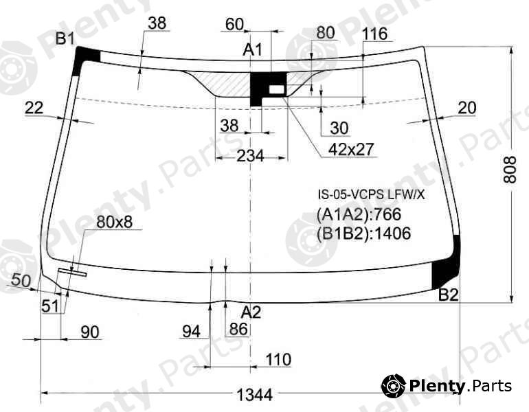  XYG part IS-05-VCPSLFW/X (IS05VCPSLFWX) Replacement part