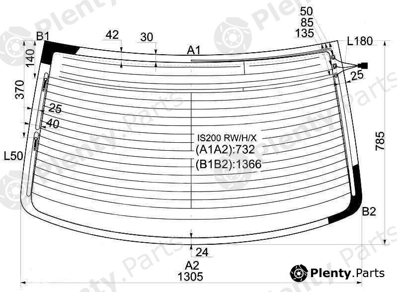  XYG part IS200RW/H/X (IS200RWHX) Replacement part
