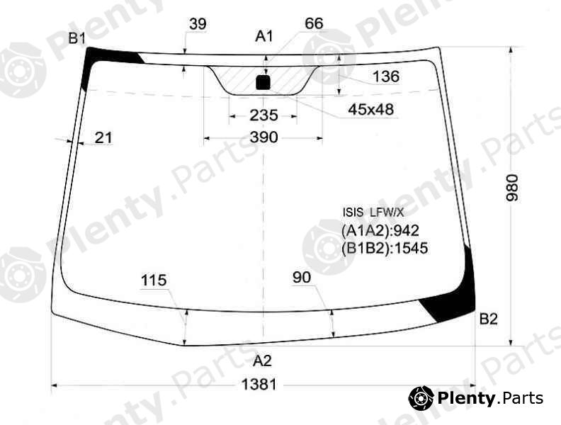 XYG part ISISLFW/X (ISISLFWX) Replacement part