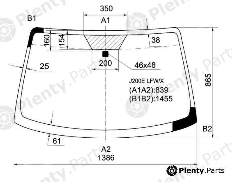  XYG part J200ELFW/X (J200ELFWX) Replacement part