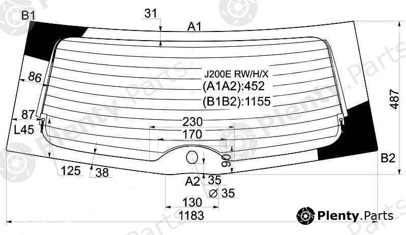  XYG part J200ERW/H/X (J200ERWHX) Replacement part