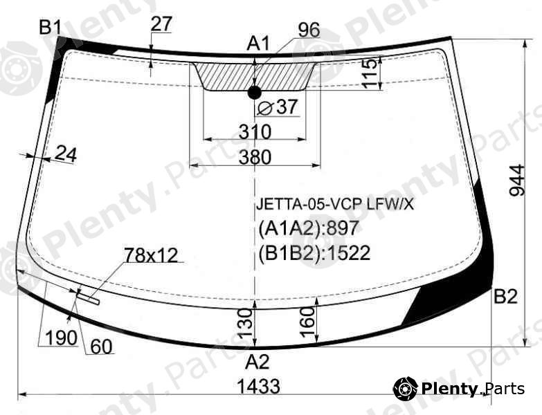  XYG part JETTA-05-VCPLFW/X (JETTA05VCPLFWX) Replacement part