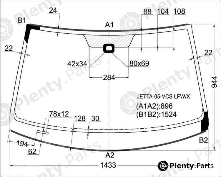  XYG part JETTA-05-VCSLFW/X (JETTA05VCSLFWX) Replacement part