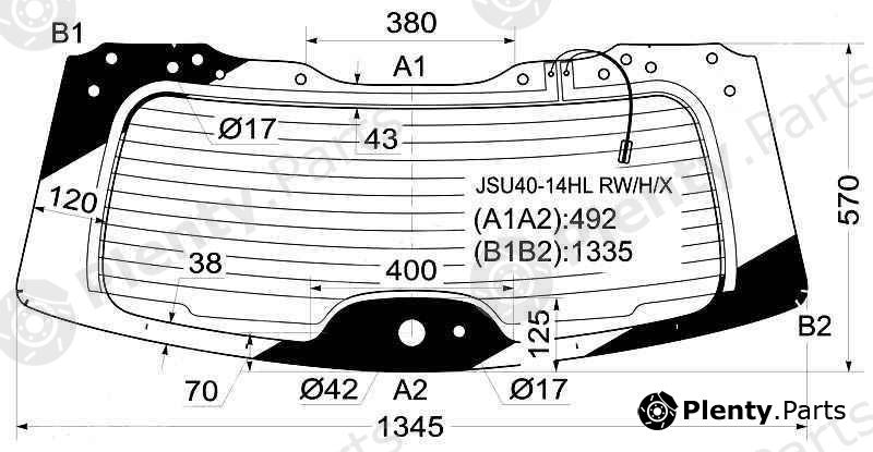  XYG part JSU40-14HLRW/H/X (JSU4014HLRWHX) Replacement part