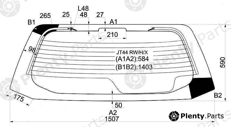  XYG part JT44RW/H/X (JT44RWHX) Replacement part