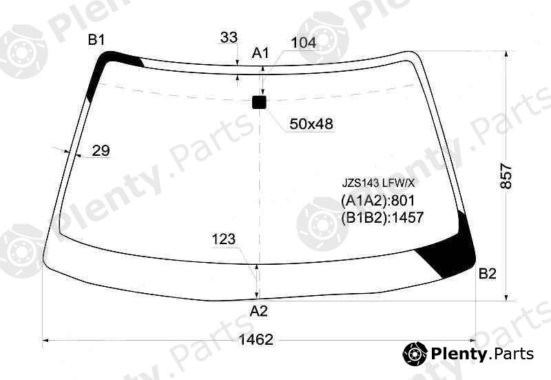  XYG part JZS143LFW/X (JZS143LFWX) Replacement part