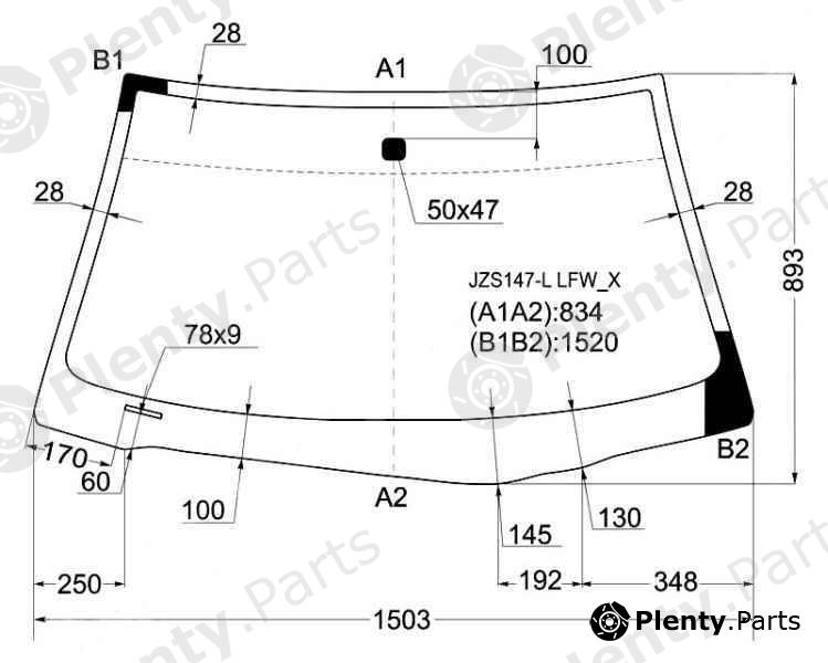  XYG part JZS147-LLFW/X (JZS147LLFWX) Replacement part