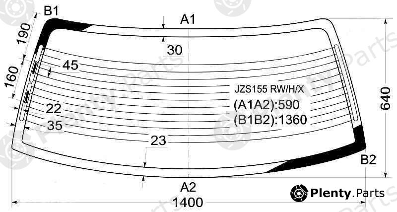  XYG part JZS155RW/H/X (JZS155RWHX) Replacement part