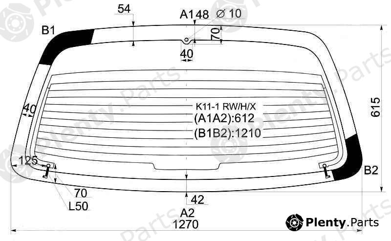 XYG part K11-1RW/H/X (K111RWHX) Replacement part