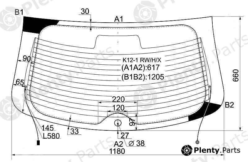  XYG part K12-1RW/H/X (K121RWHX) Replacement part