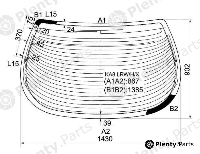  XYG part KA8LRW/H/X (KA8LRWHX) Replacement part