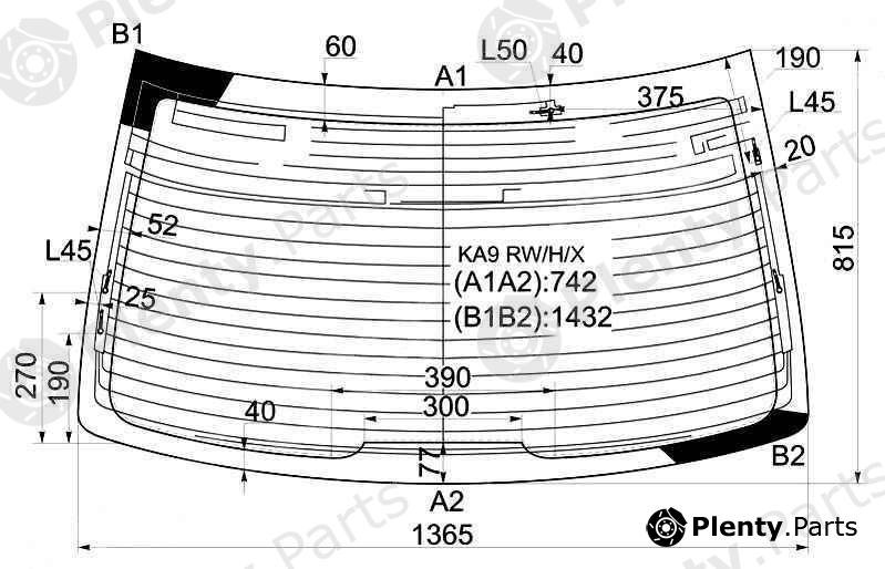  XYG part KA9RW/H/X (KA9RWHX) Replacement part
