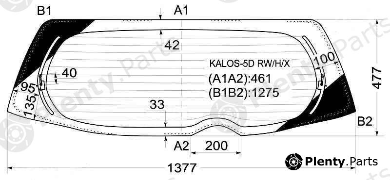  XYG part KALOS-5DRW/H/X (KALOS5DRWHX) Replacement part
