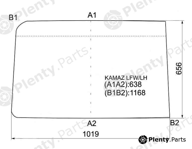  XYG part KAMAZLFW/LH (KAMAZLFWLH) Replacement part